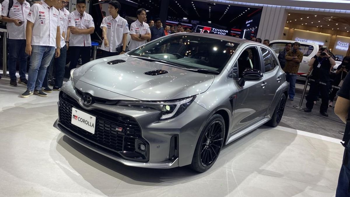 GR Corolla Mejeng di GIIAS 2023, Tampil Sangar dan Sporty